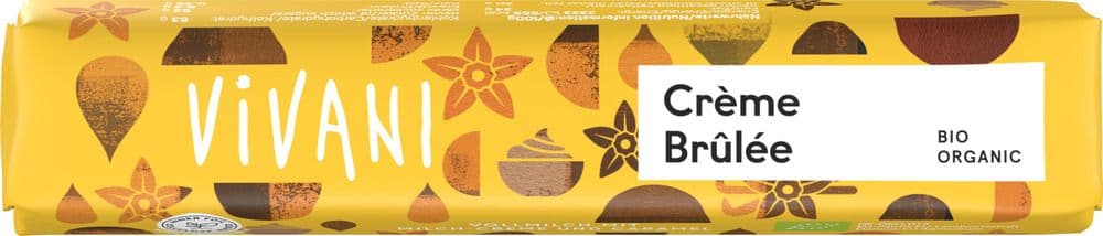 VIVANI Bio Riegel Crème Brulée