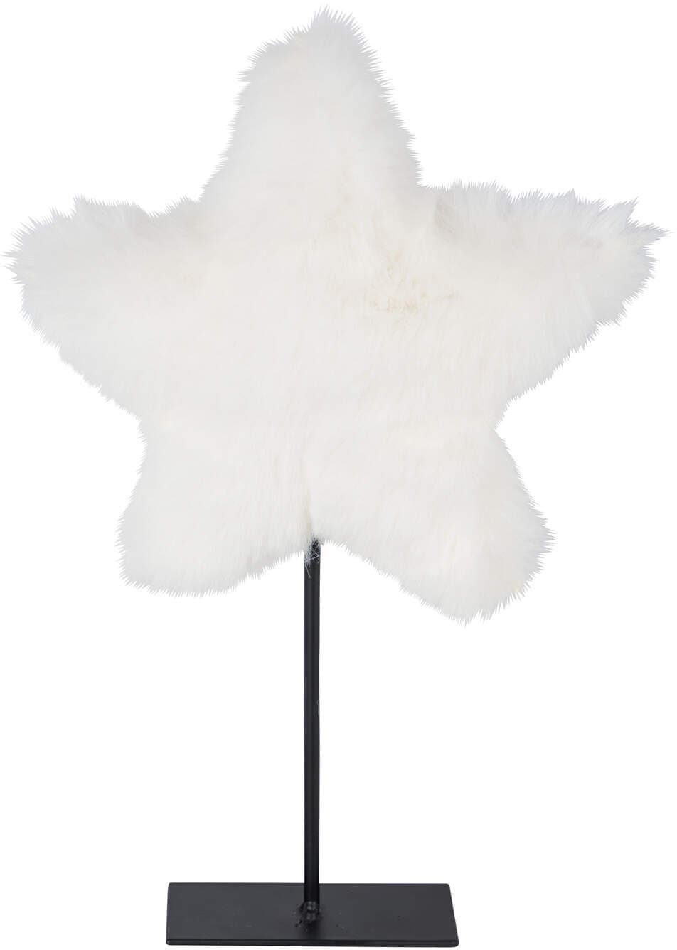 Plüschstern auf Fuß H=28cm