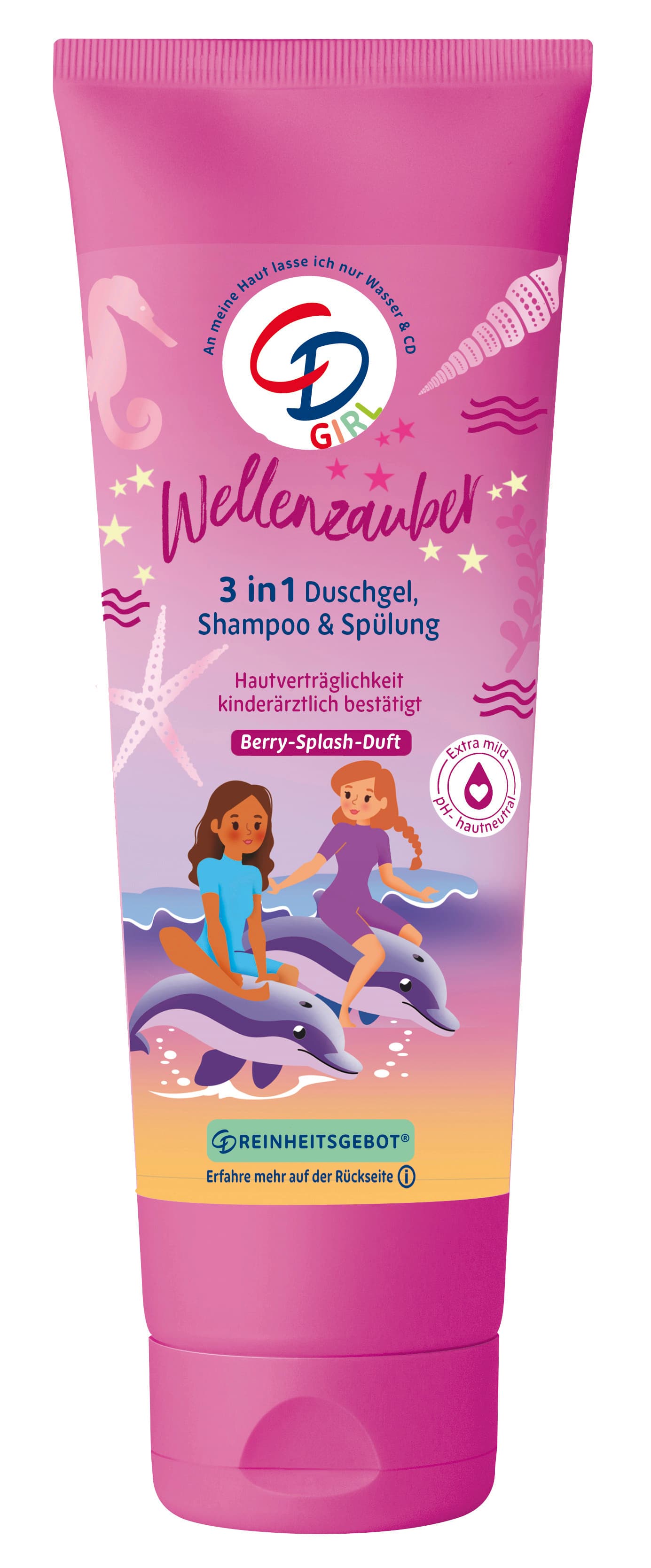 CD Girl 3in1 Duschgel, Shampoo & Spülung Wellenzauber