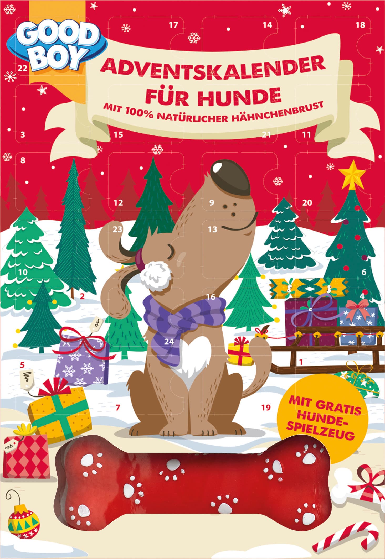 Goodboy Adventskalender für Hunde