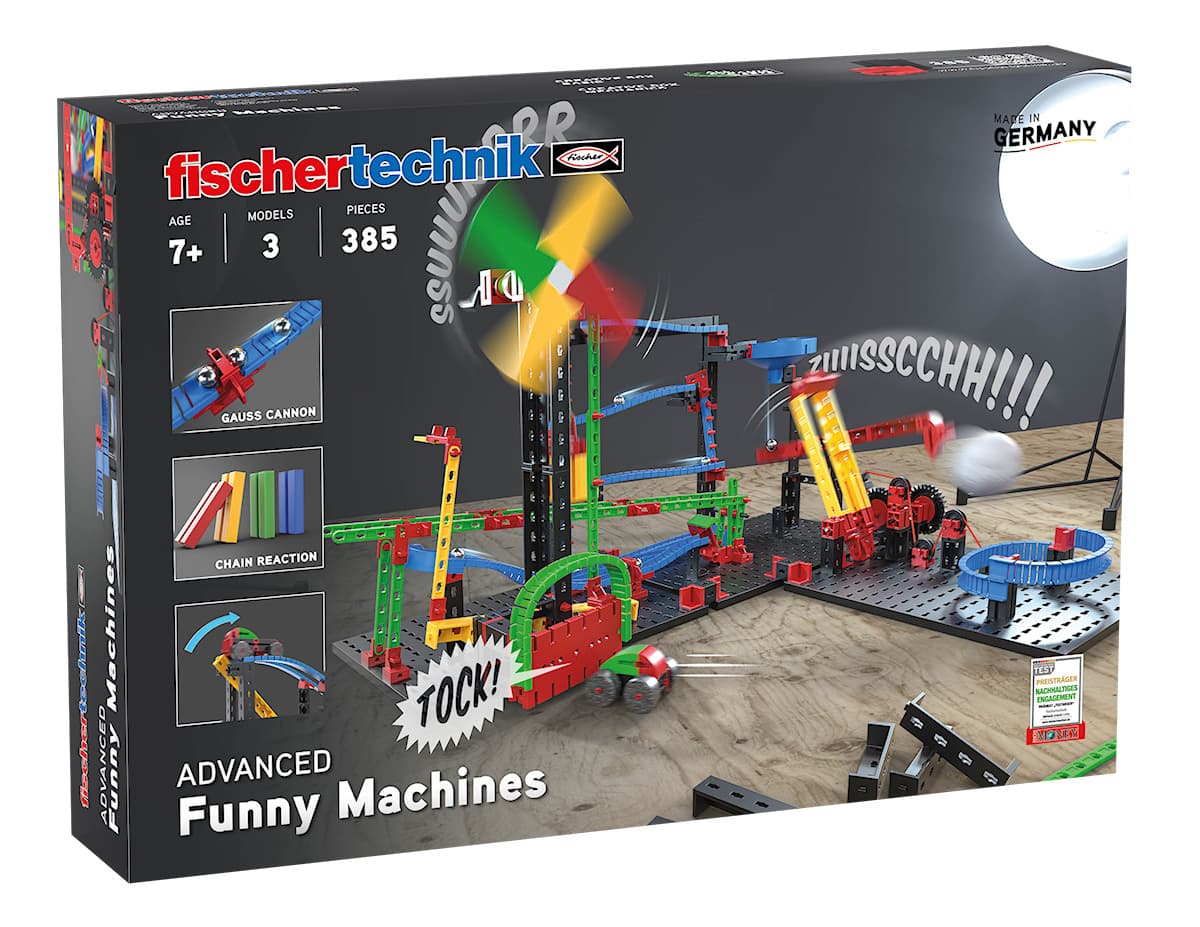 fischertechnik - ADVANCED Funny Machines - Kettenreaktion - Witzige Kettenreaktionen für junge Konstrukteure