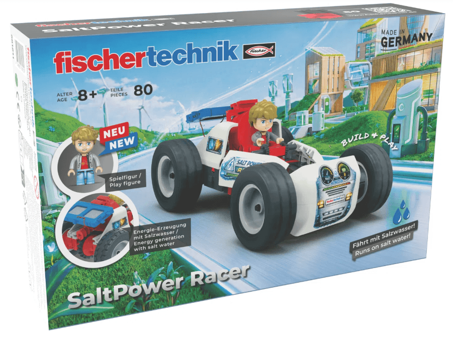 fischertechnik Salt Power Racer Salzwasser-Rennwagen Bausatz ab 8 Jahren