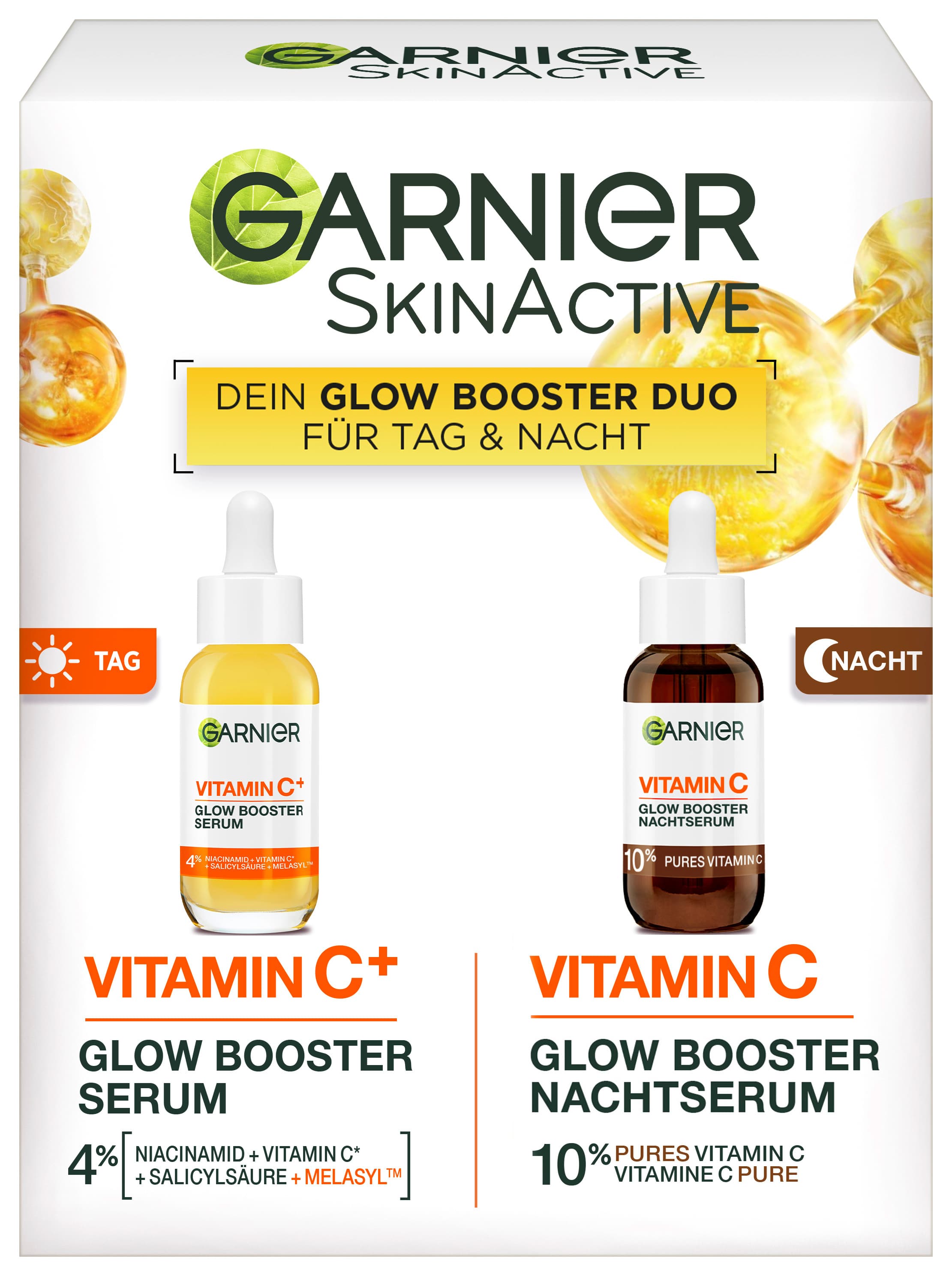 Garnier Skin Active Glow Booster Duo Geschenkset
