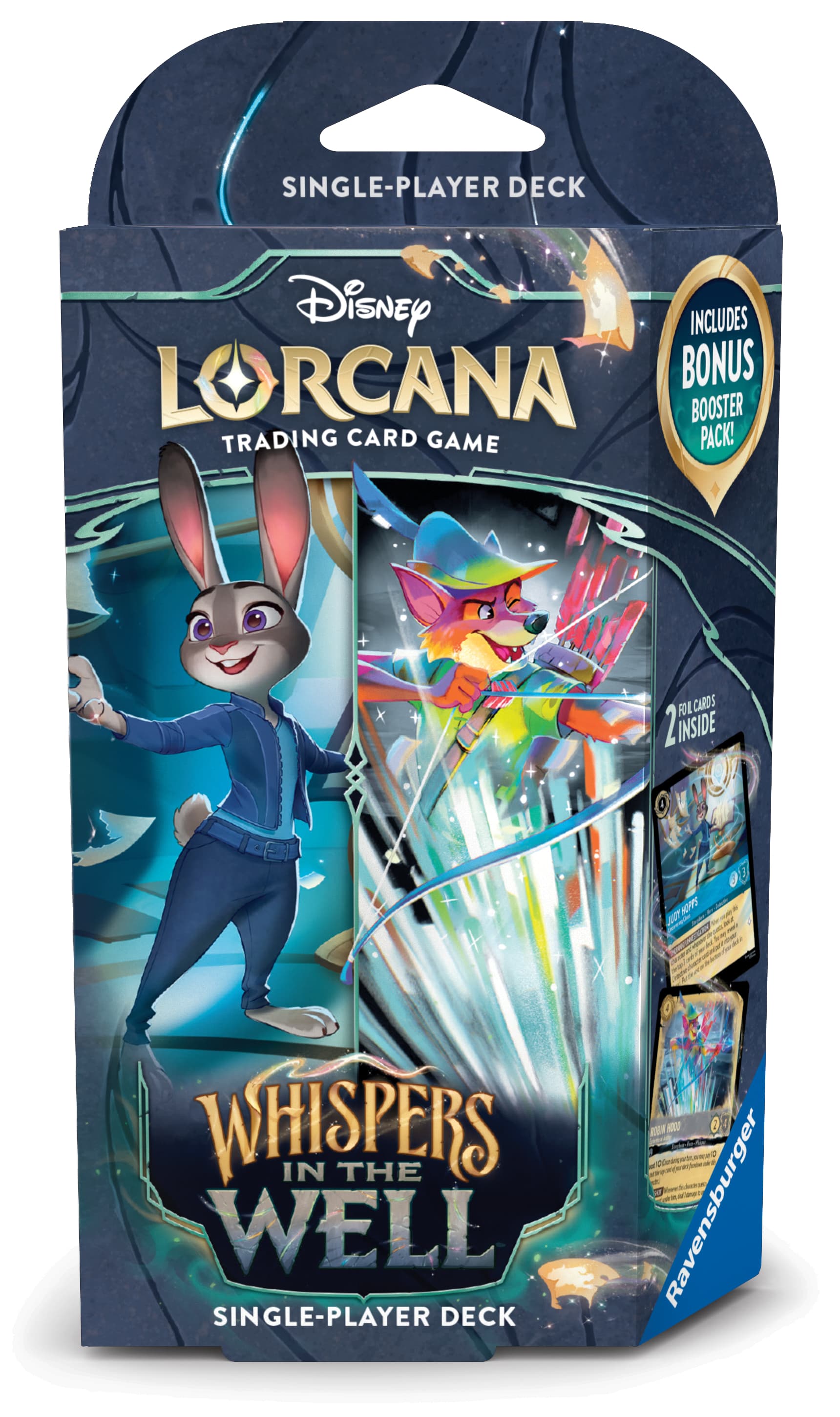 Disney Lorcana TCG: Whispers in the Well - Single-Player Deck Sapphire and Steel (Englisch)