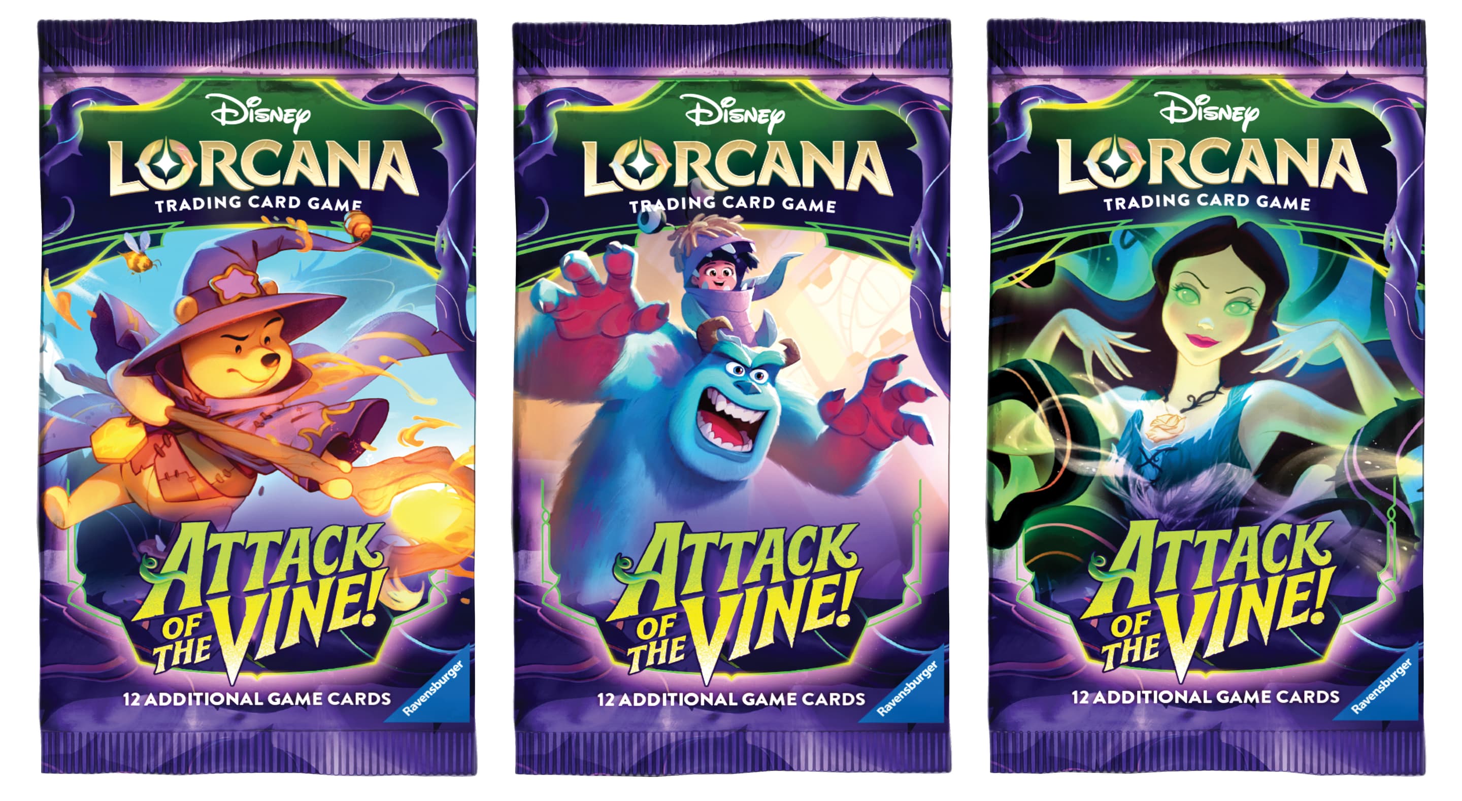 Disney Lorcana TCG: Attack of the Vine! - Booster Pack (Englisch)