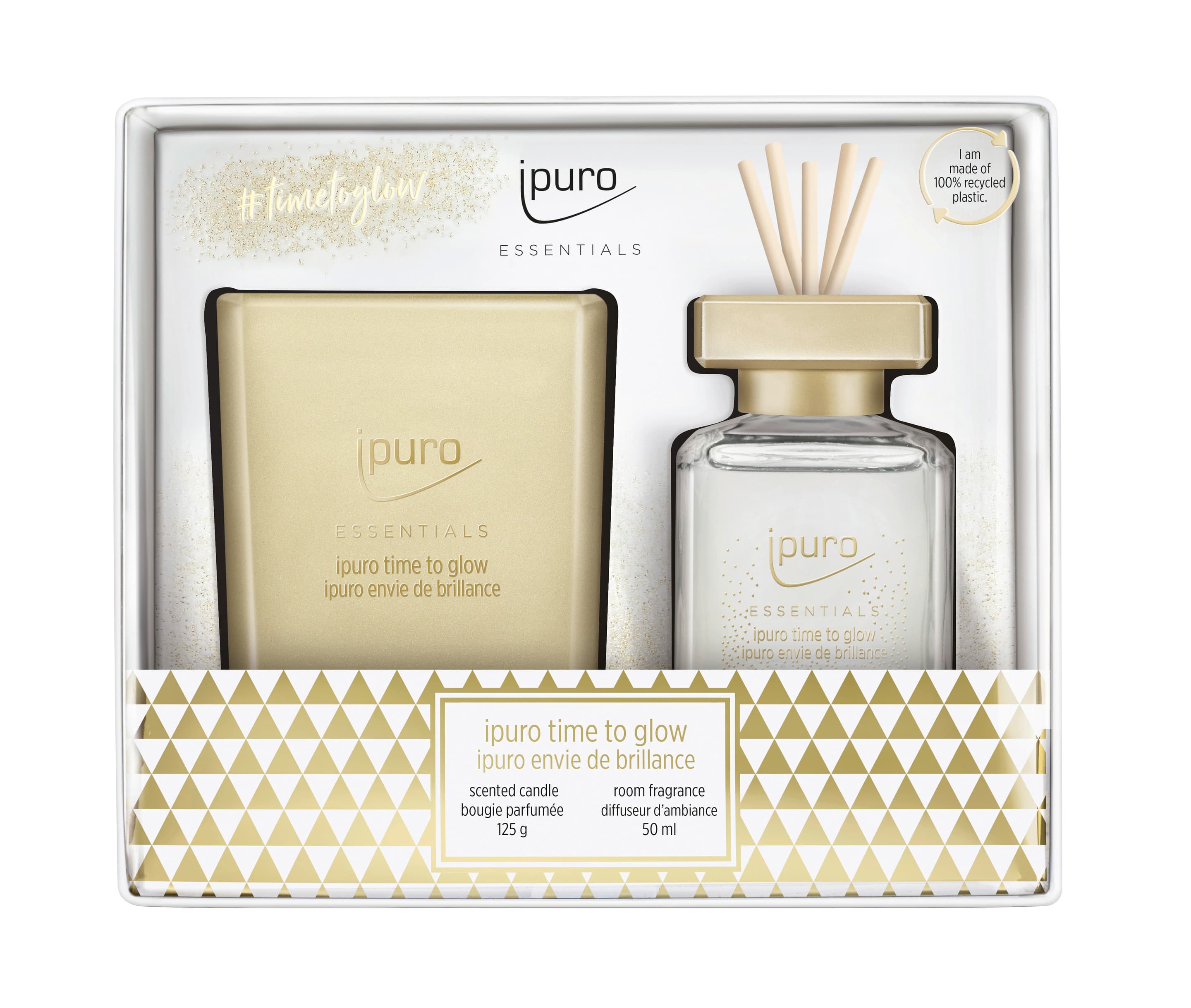 ipuro Essentials Raumduft Time To Glow Geschenkpackung