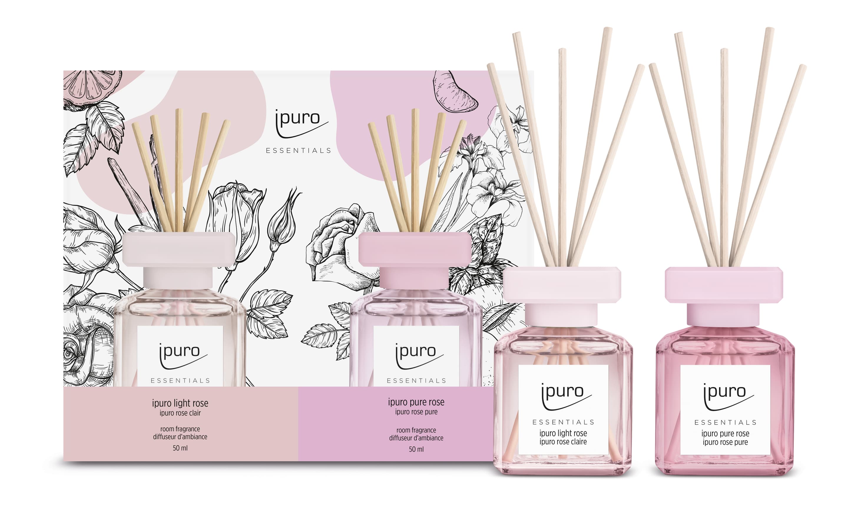 ipuro Essentials light & pure rose Geschenkpackung