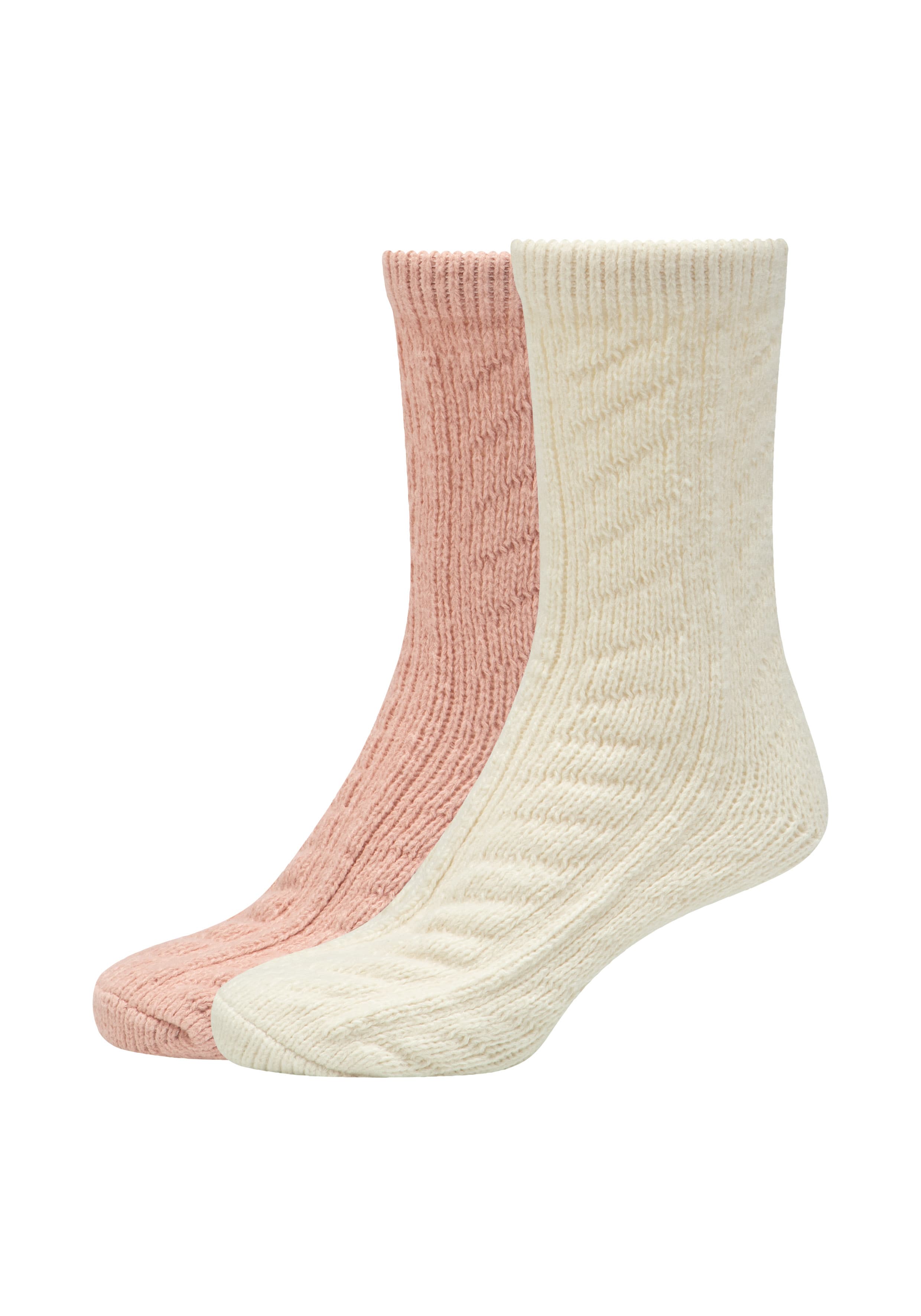 s.Oliver Damen Socken Cosy Recycled Cable Knit 2er Pack