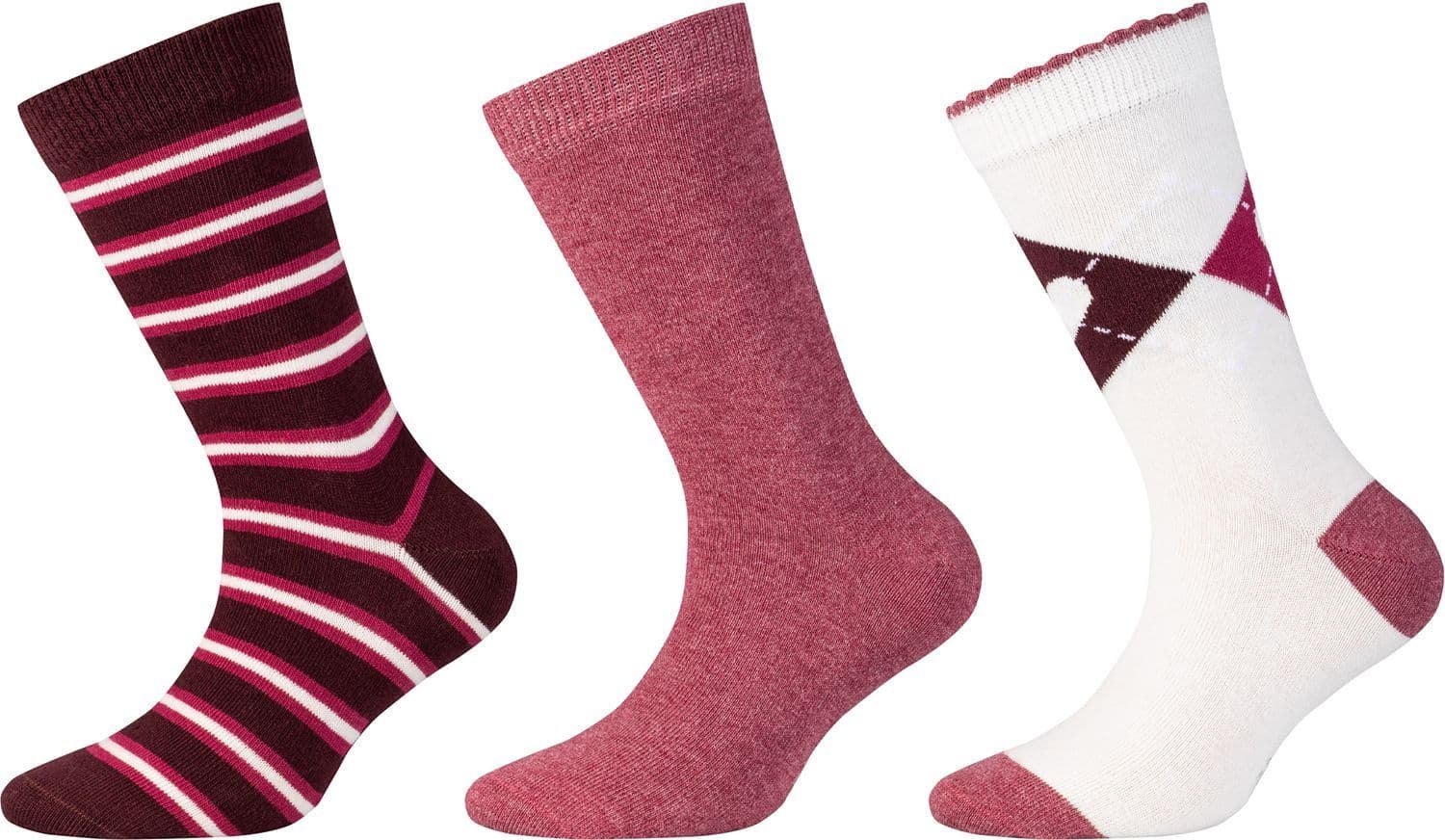 s.Oliver Kinder Socken Originals Organic Motif 3er Pack