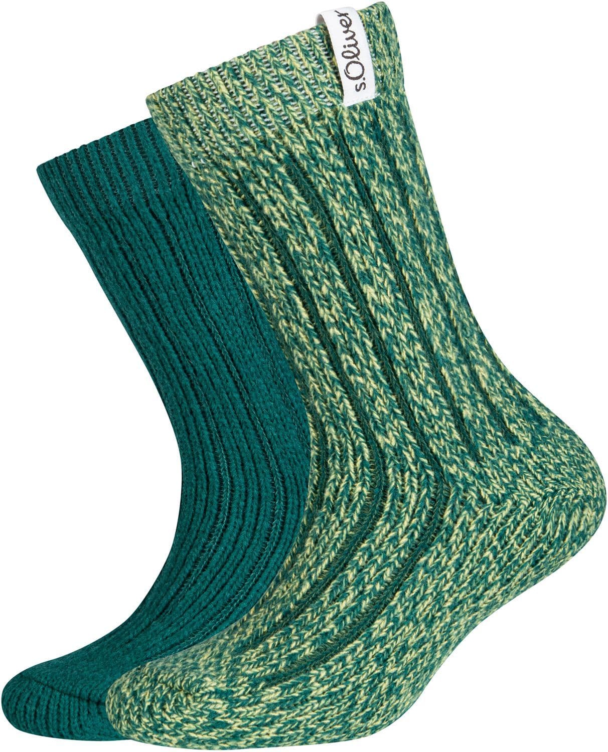 s.Oliver Kinder Socken Cosy Sustainable Rib 2er Pack