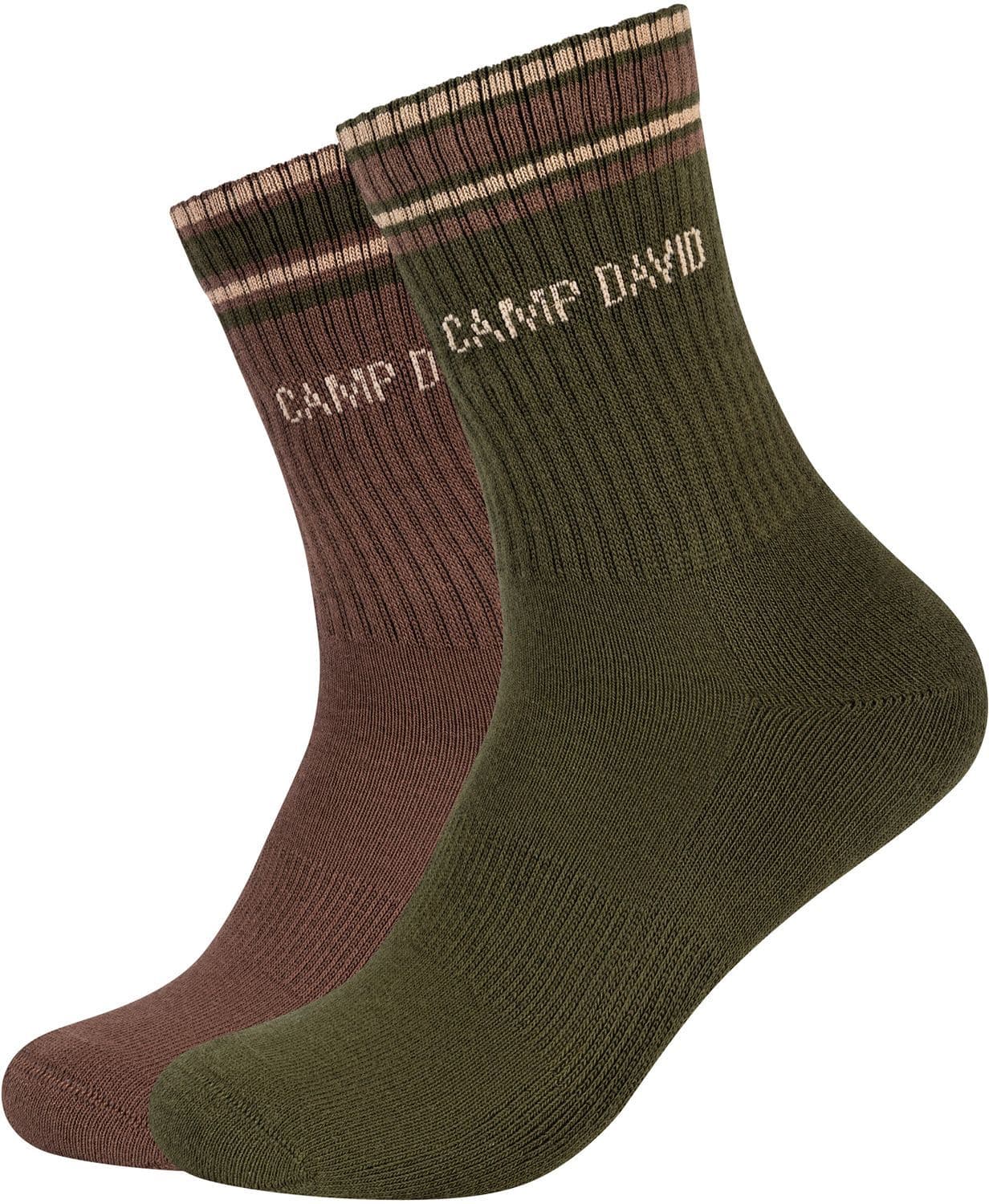 CAMP DAVID Herren Tennis Socken Cushioned 2er Pack