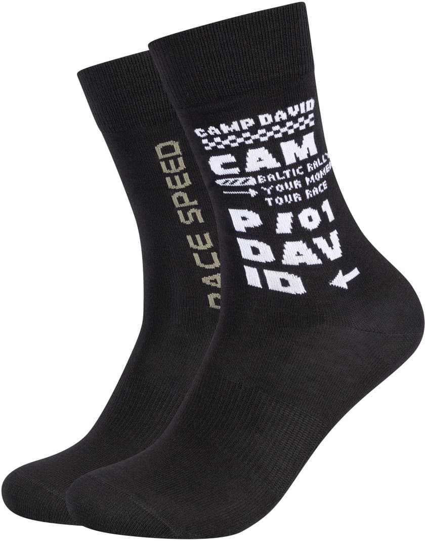CAMP DAVID Herren Socken Casual Legend 2er Pack