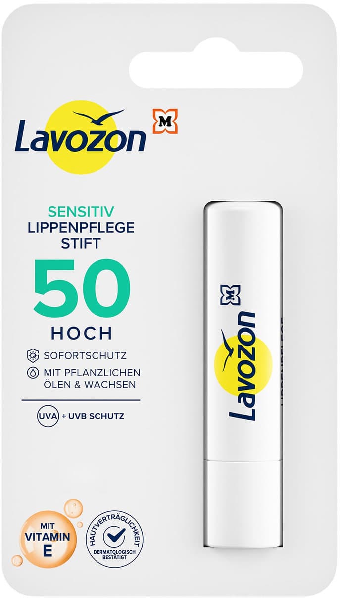 LAVOZON Sensitiv Lippenpflegestift LSF 50