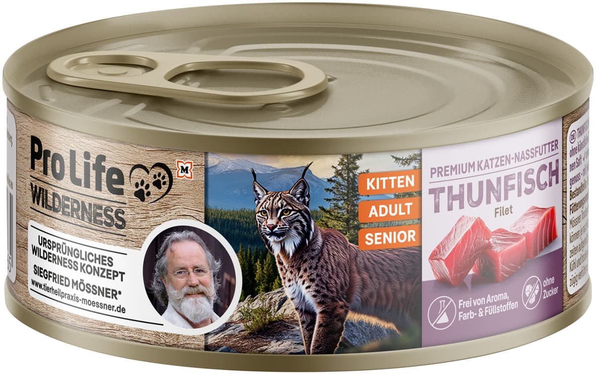 Pro Life Wilderness Katzennassfutter Thunfisch Filet im eigenen Saft