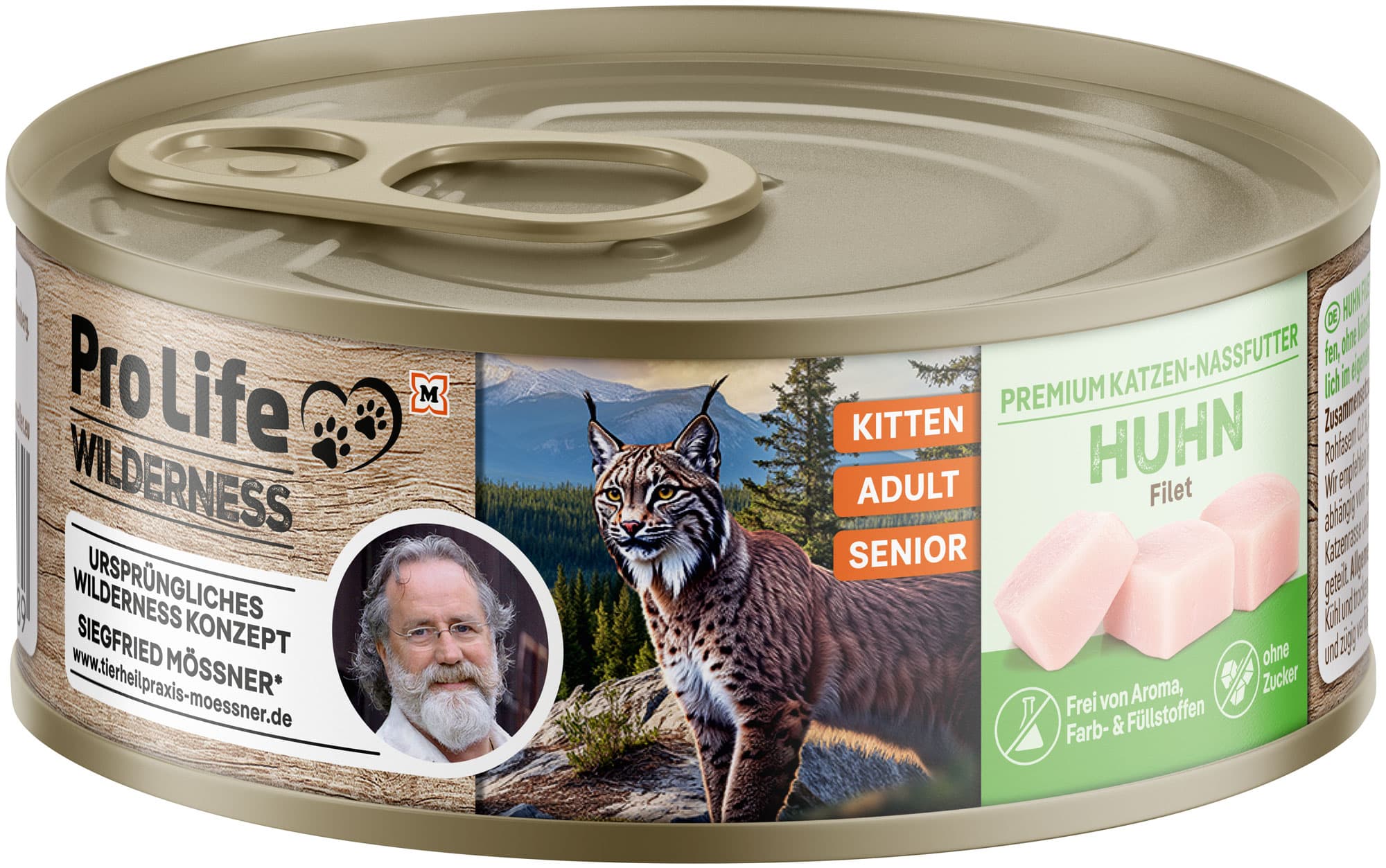 Pro Life Wilderness Katzennassfutter Huhn Filet im eigenen Saft