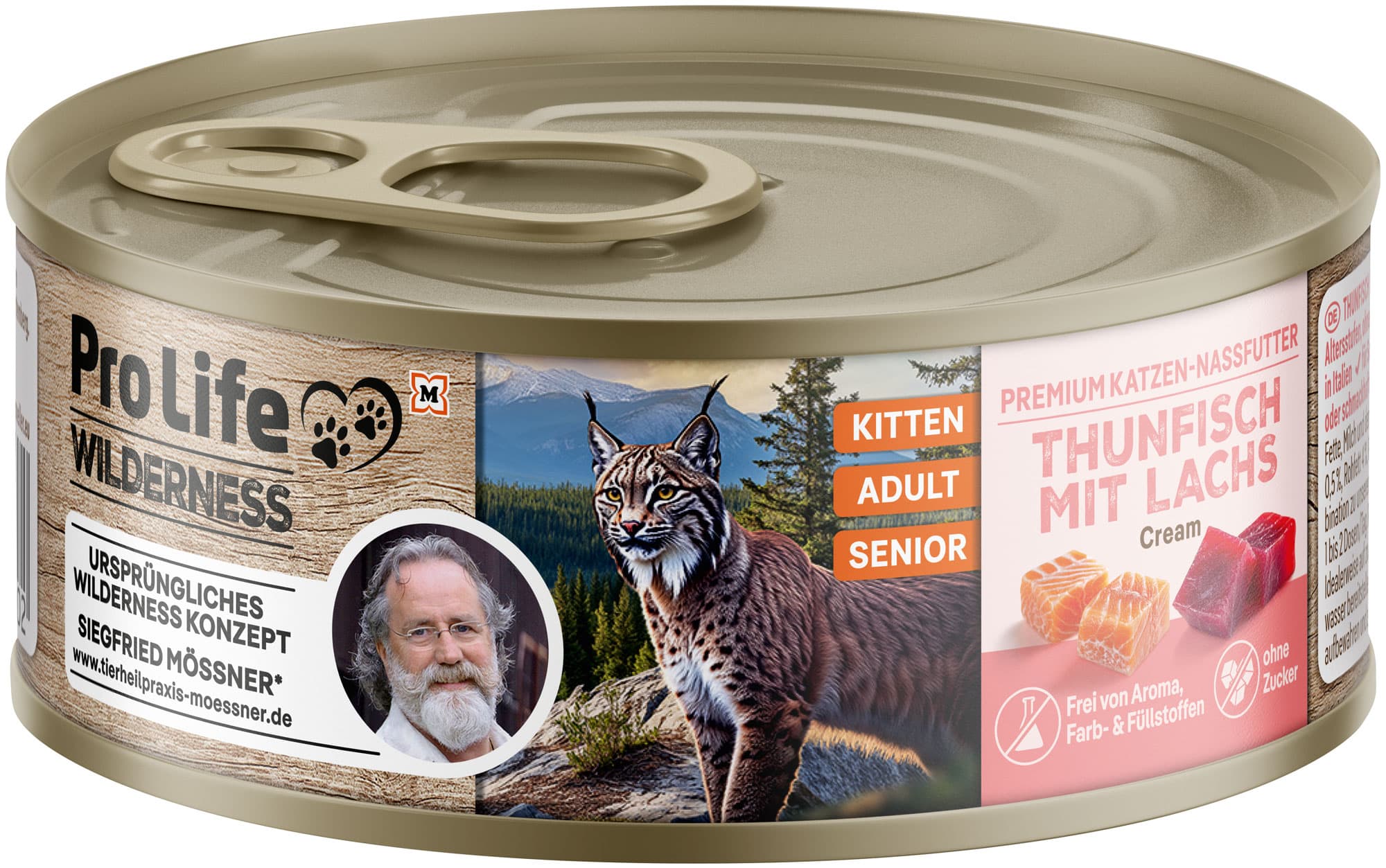 Pro Life Wilderness Katzennassfutter Thunfischcream Lachs