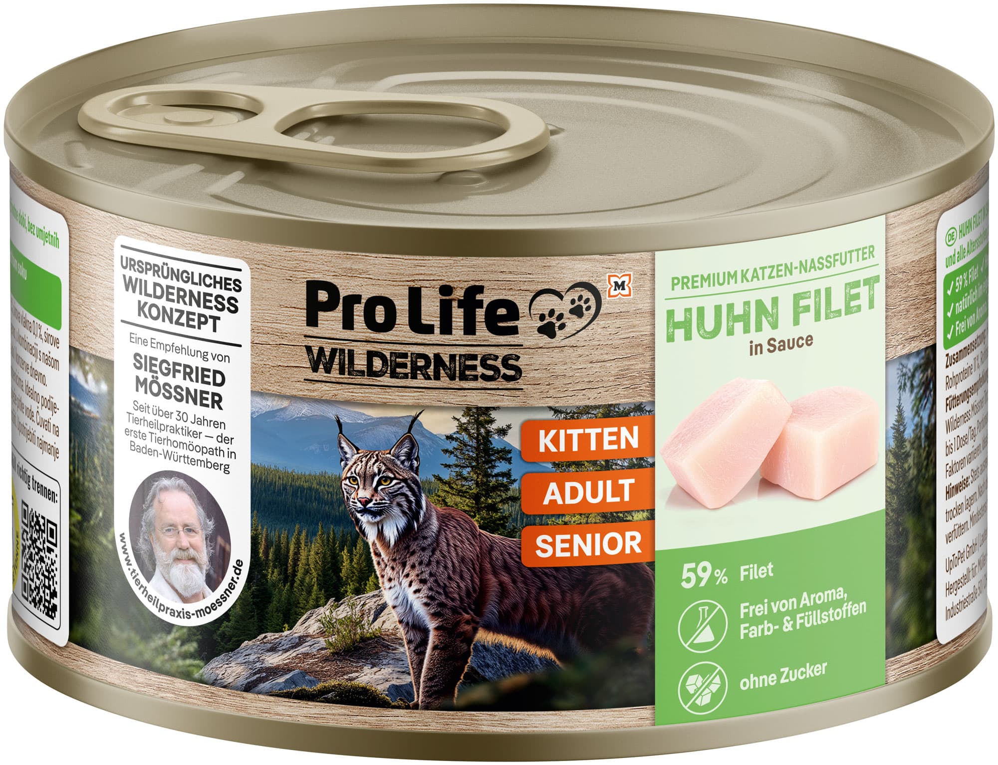 Pro Life Wilderness Katzennassfutter Huhn Filet in Sauce