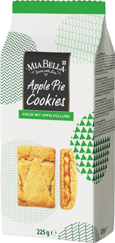 MIA BELLA Apple Pie Cookies mit Apfelfüllung