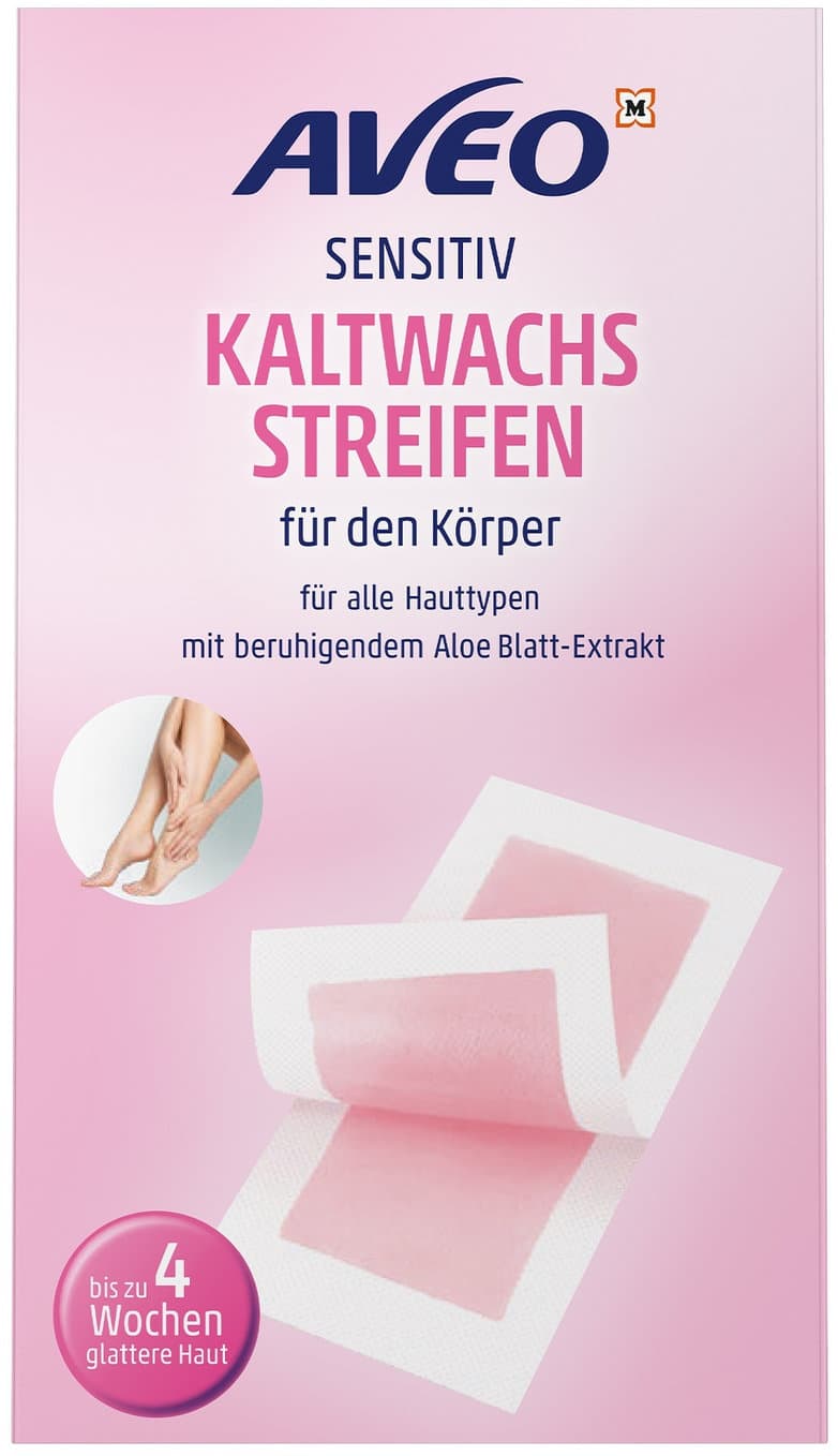 AVEO Sensitiv Kaltwachsstreifen