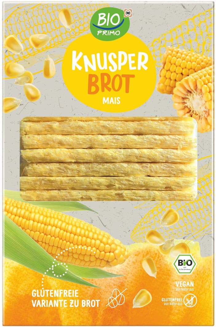 BIO PRIMO Bio Knusperbrot Mais