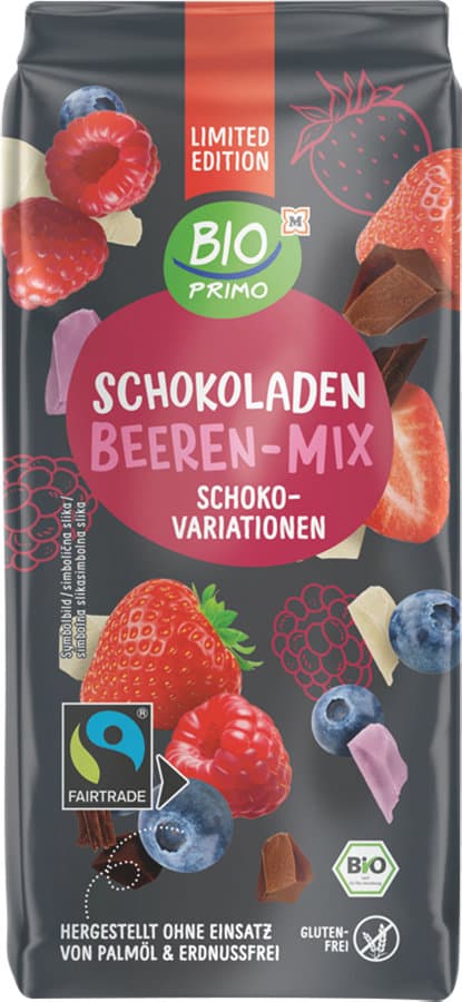 BIO PRIMO Bio Beerenmix in Schokolade