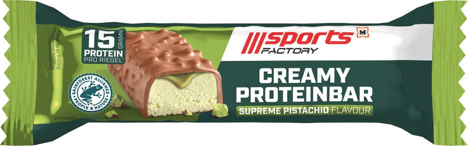 SPORTS FACTORY Proteinriegel Supreme Pistachio Flavour