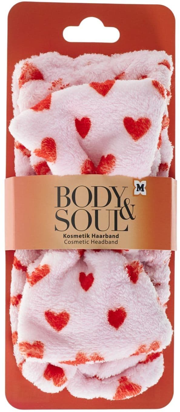 BODY&SOUL Kosmetik Haarband Herzen