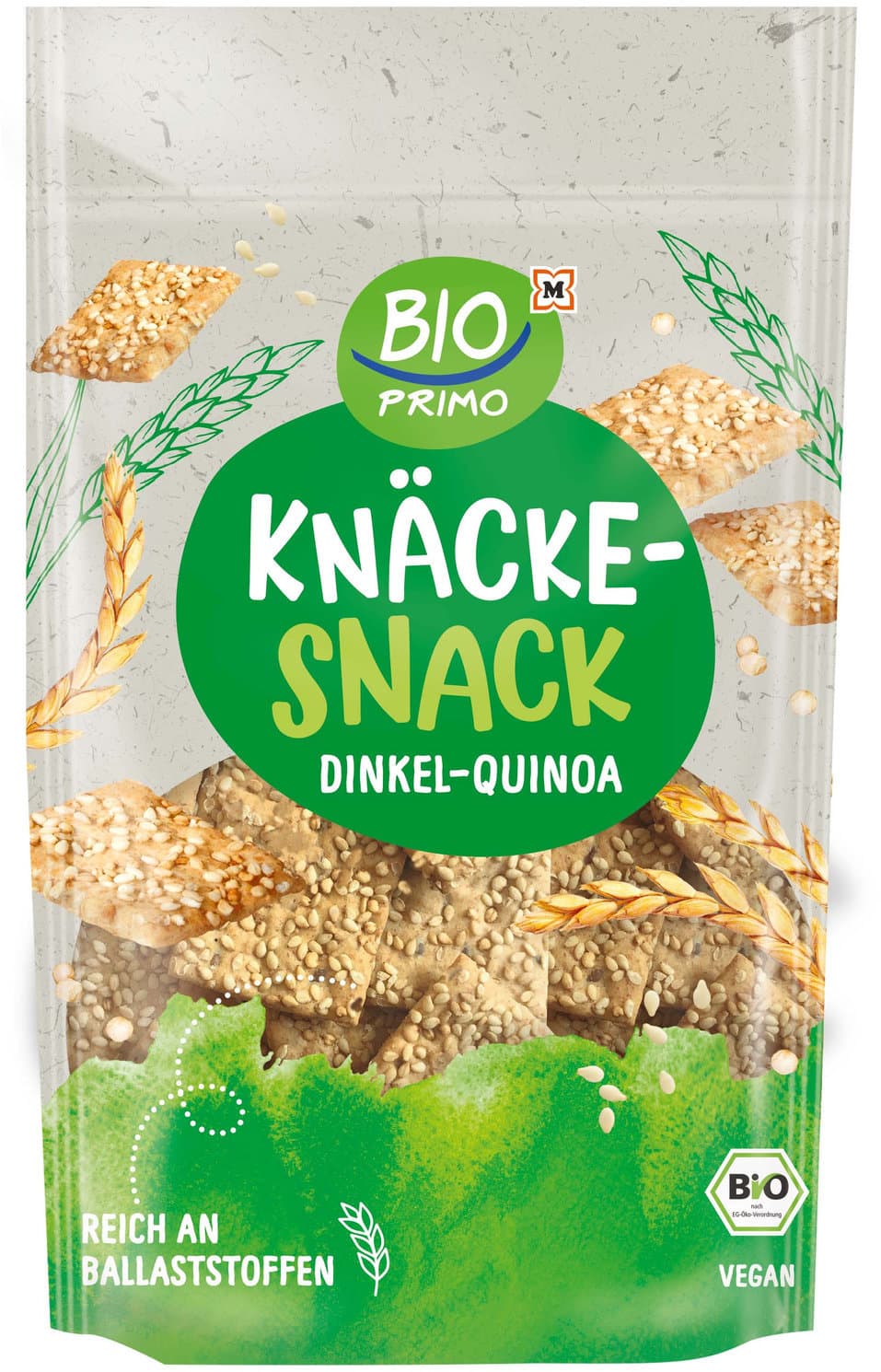 BIO PRIMO Bio Knäckesnack Dinkel & Quinoa