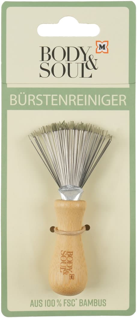 BODY&SOUL Haarbürstenreiniger Bambus
