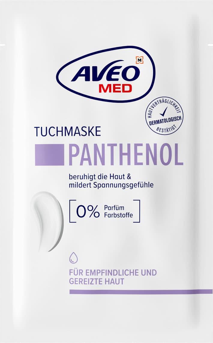 AVEO MED Tuchmaske Panthenol