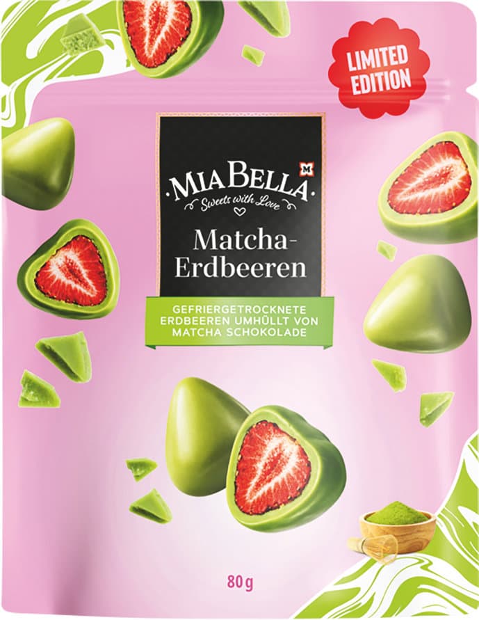 MIA BELLA Matcha Erdbeeren