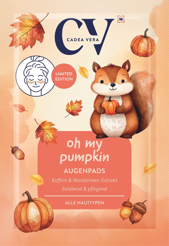 CV Augenpads Vlies Oh my Pumpkin