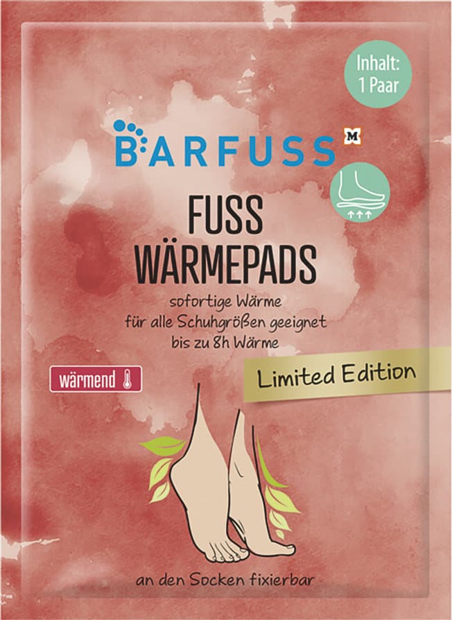 BARFUSS Fuß Wärmepads