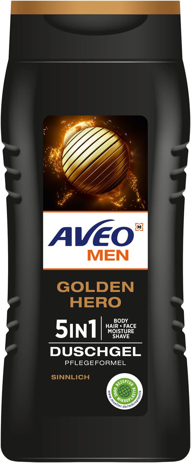 AVEO MEN 5in1 Duschgel Golden Hero