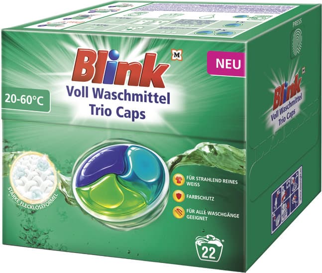 Blink Voll Waschmittel Trio Caps