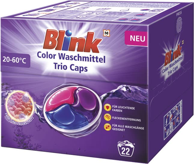 Blink Color Waschmittel Trio Caps