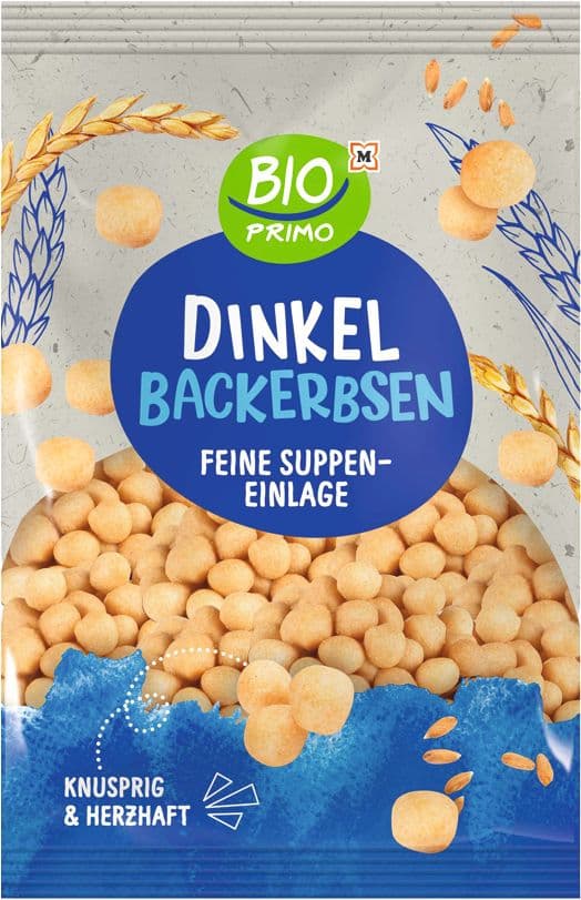 BIO PRIMO Bio Dinkelbackerbsen