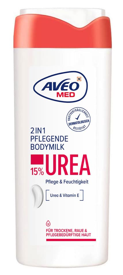 AVEO MED 2in1 Pflegende Bodymilk Urea 15%