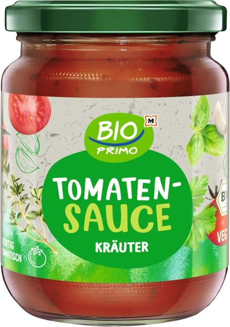 BIO PRIMO Bio Tomatensauce Kräuter