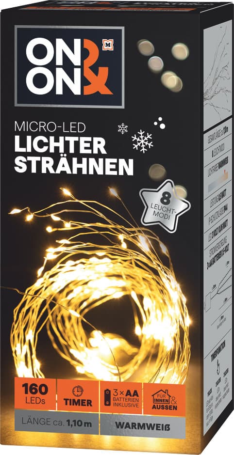 ON&ON Micro-LED-Lichtersträhnen