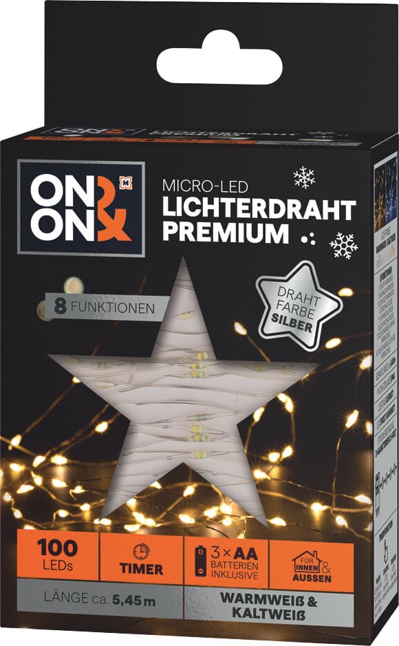 ON&ON Micro-LED-Lichterdraht Premium