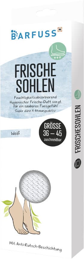 BARFUSS Frischesohlen Größe 36-45