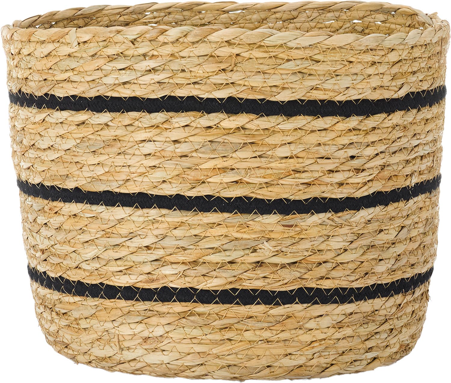 TRENDSHOP Strohkorb 25x22cm
