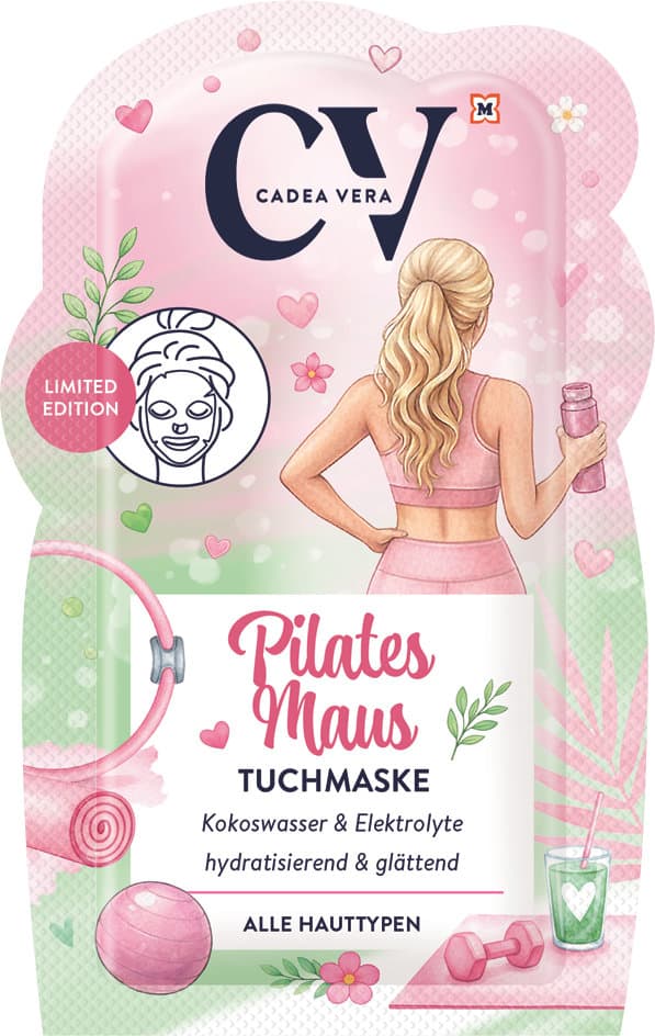 CV Tuchmaske Pilates Maus