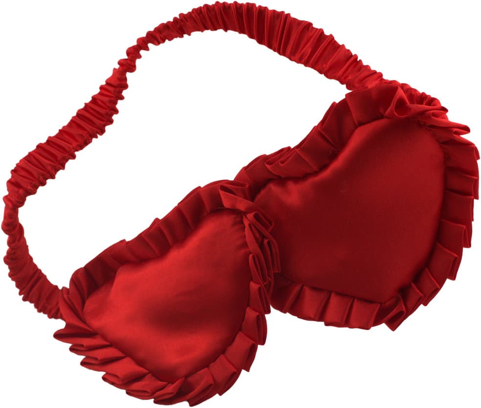 BODY&SOUL Schlafmaske Herzen