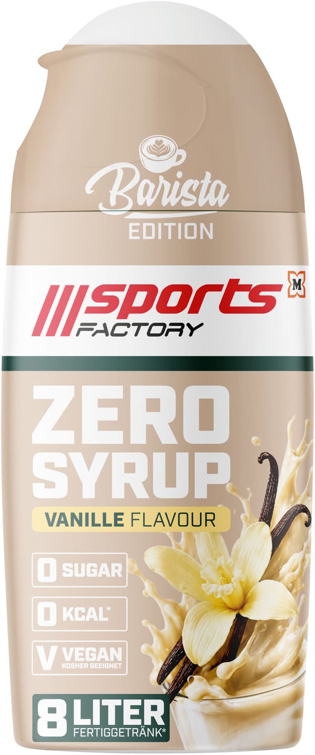 SPORTS FACTORY Barista Sirup Vanilla