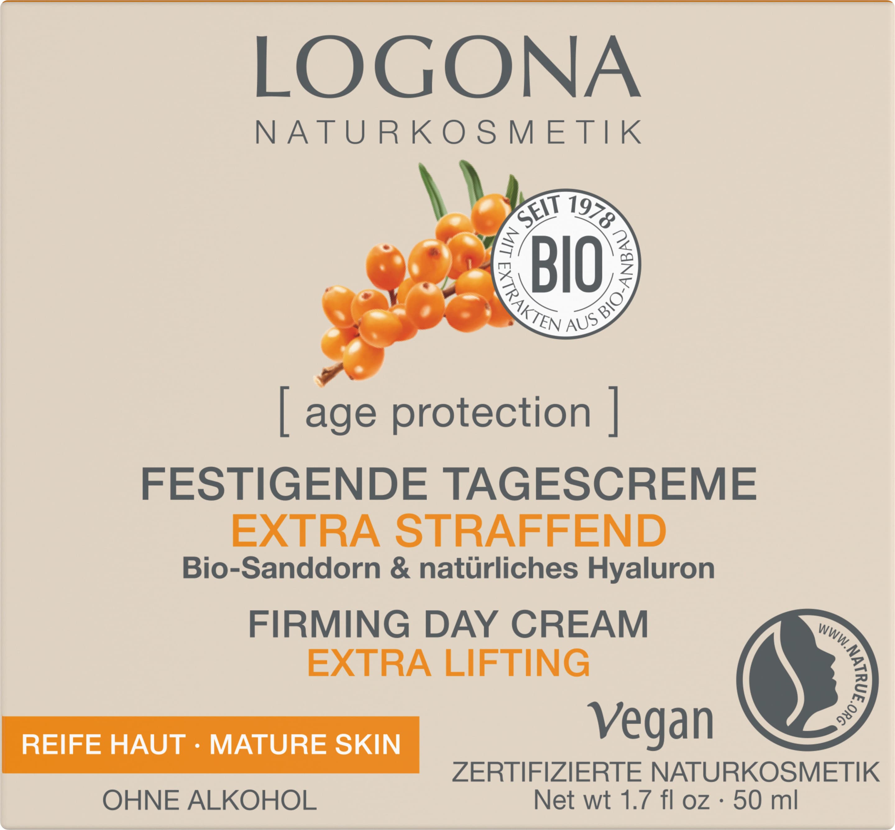 LOGONA festigende Tagescreme extra straffend