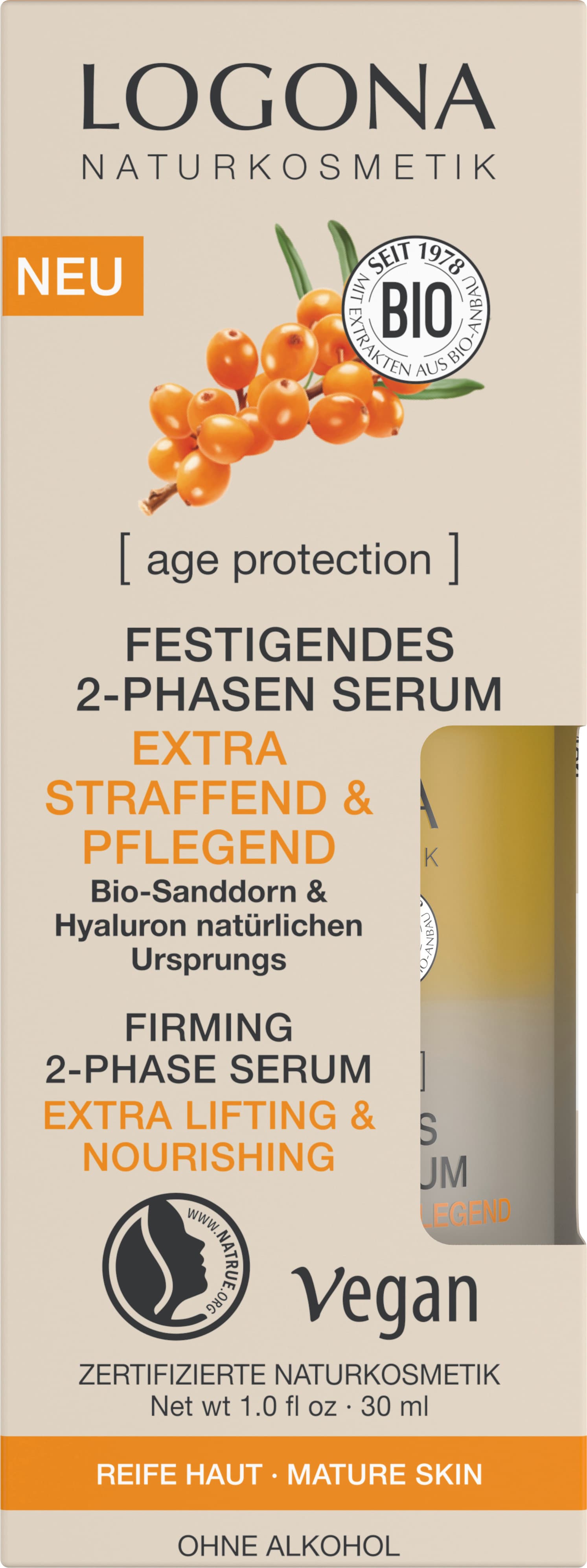 LOGONA festigendes 2-Phasen Serum