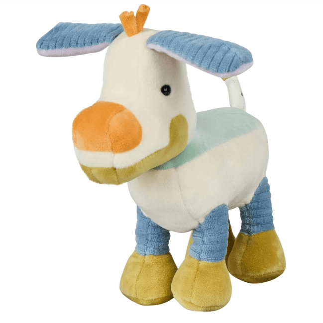Sterntaler Kuscheltier M Roboter-Hund Robbie 23 cm, kunterbunt, ab Geburt