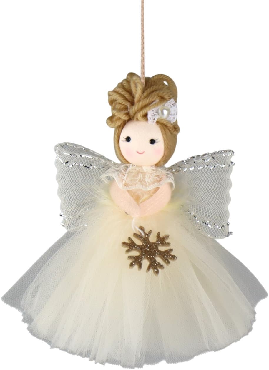 AM Design Engel mit Tüll und Schneeflocke